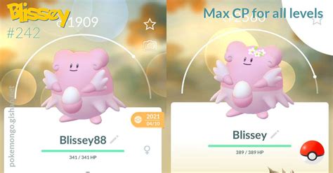 blissey pokemon max values